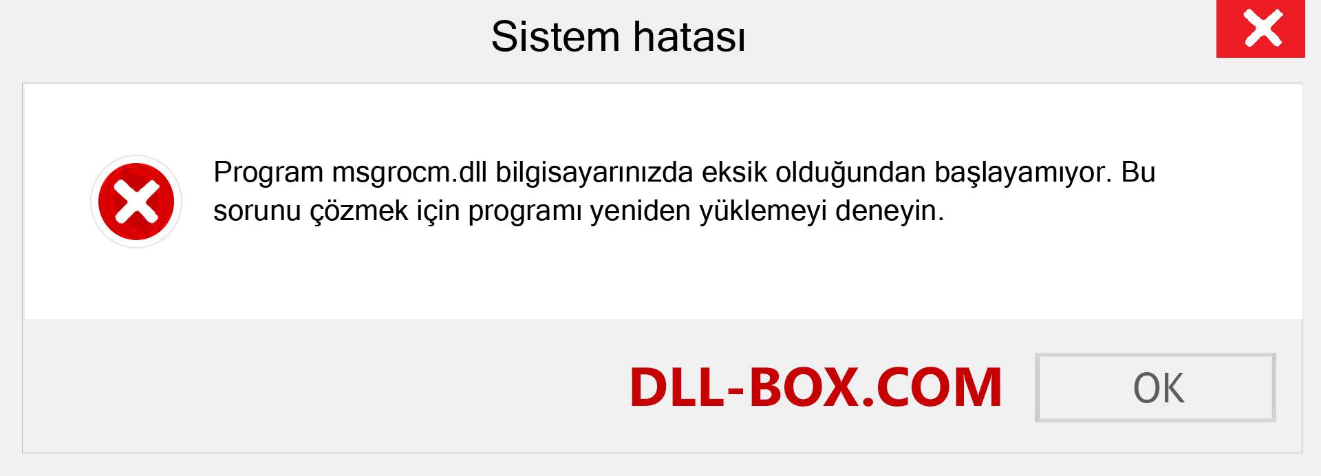 msgrocm.dll dosyası eksik mi? Windows 7, 8, 10 için İndirin - Windows'ta msgrocm dll Eksik Hatasını Düzeltin, fotoğraflar, resimler